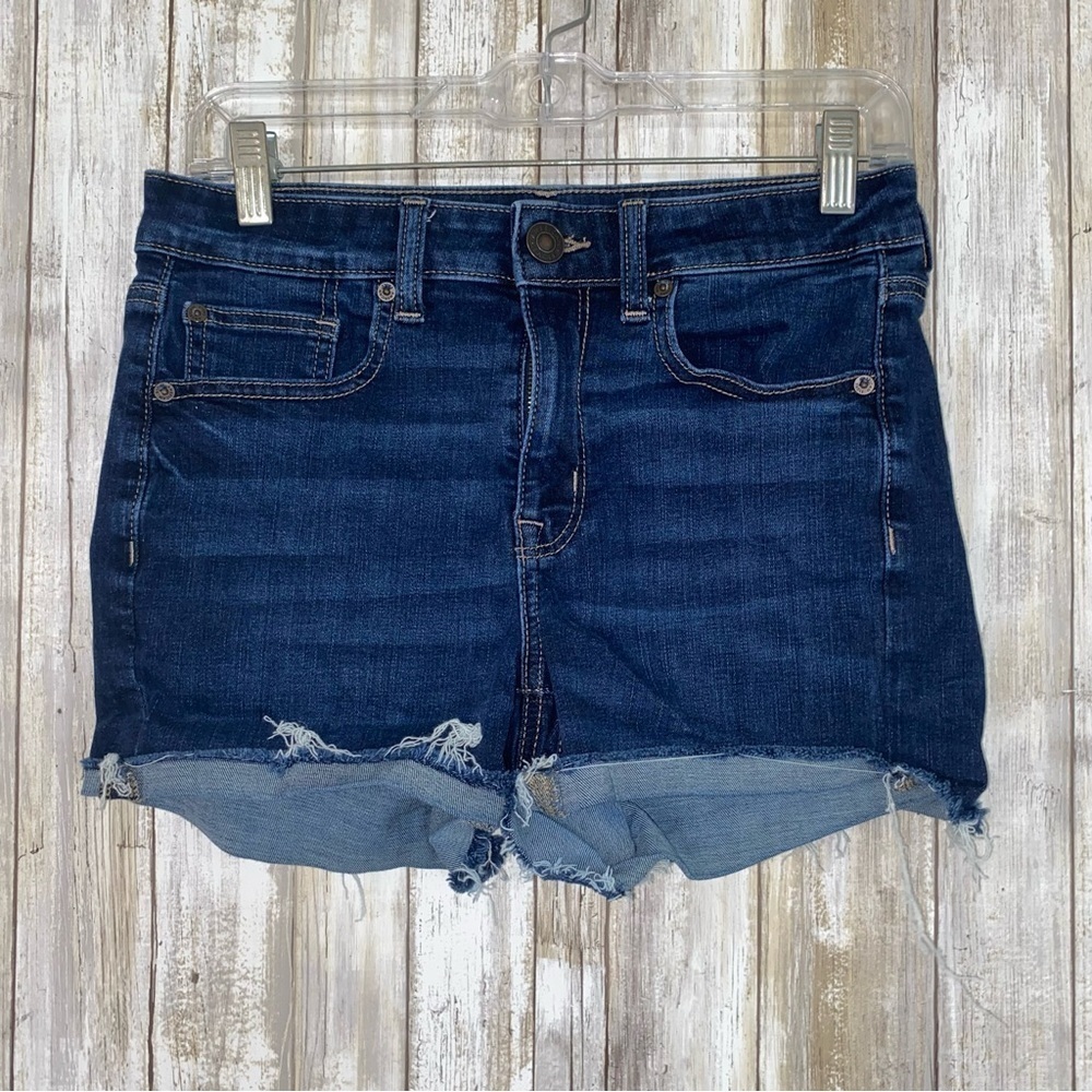 American Eagle High Rise Shortie Shorts